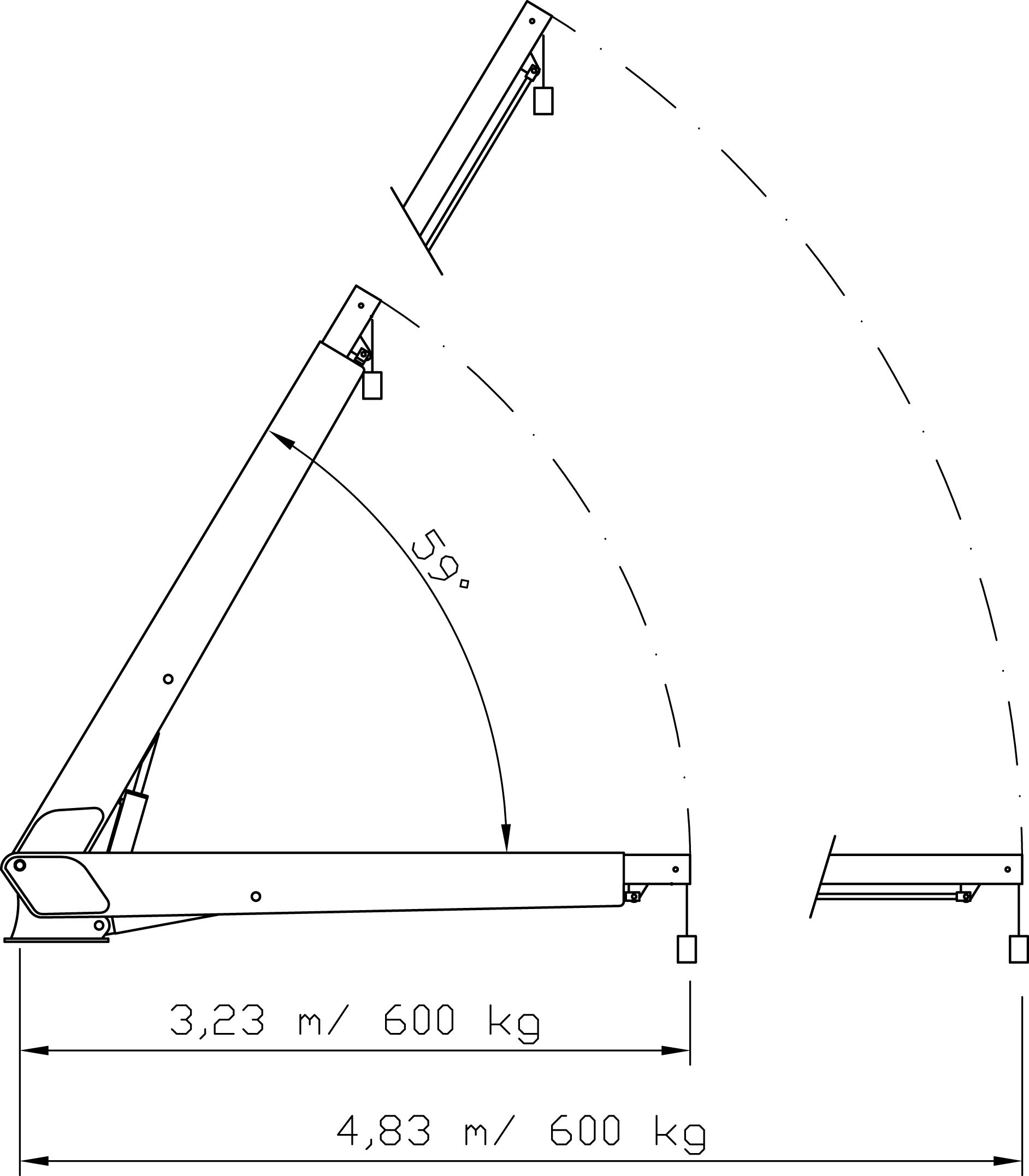 hidraulična dizalica rotban swl 700